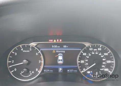 2025 Nissan Altima Sr Fwd из США, поврежденный, VIN 1N4BL4CV3SN346408